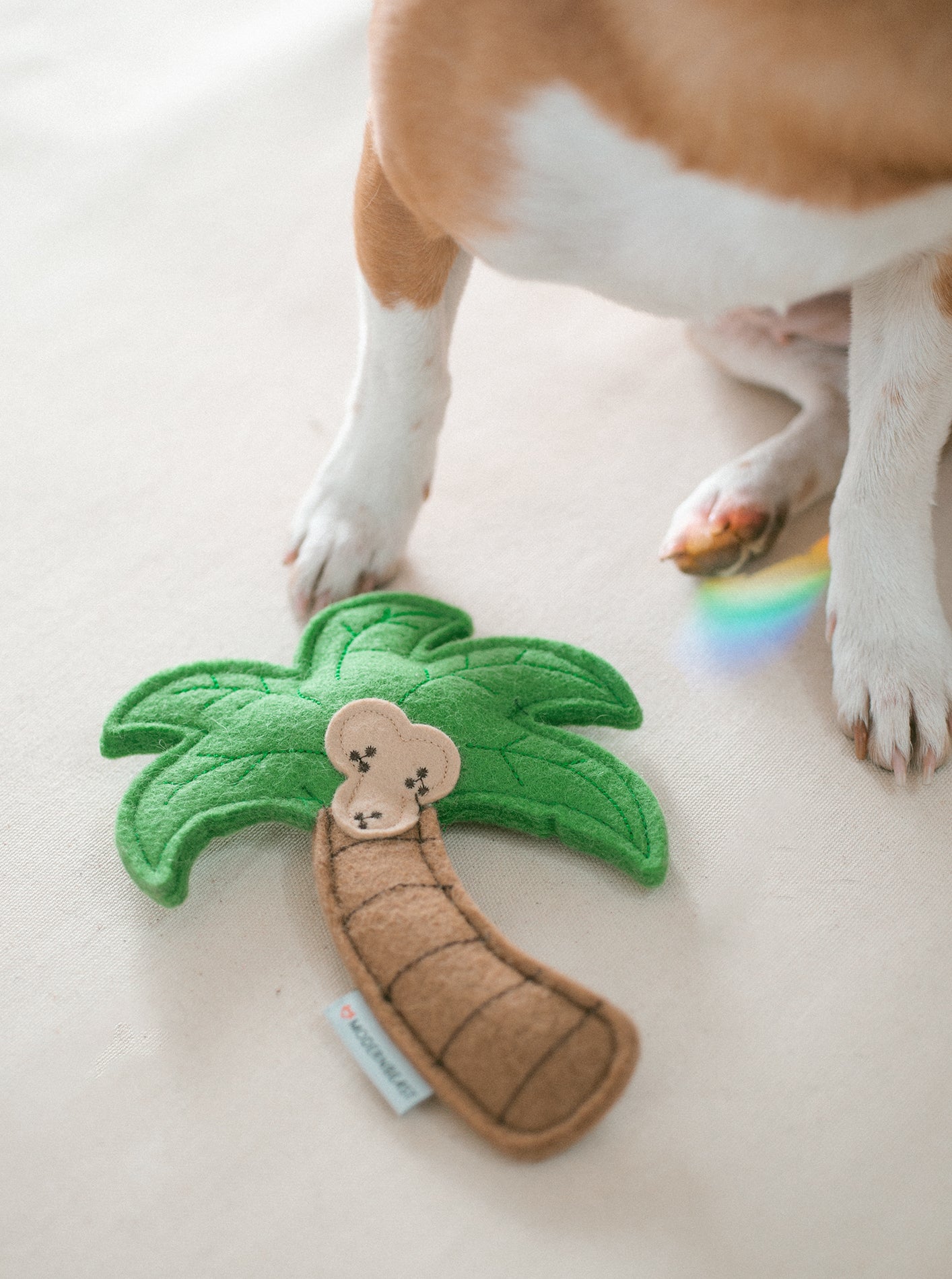 PALM TREE DOG TOY from HIT Living